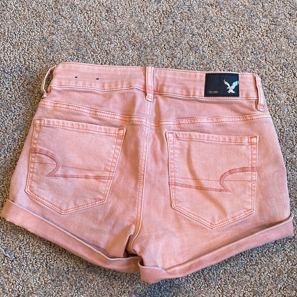 American eagle jean shorts. Hi-Rise Shortie - Picture 2 of 4